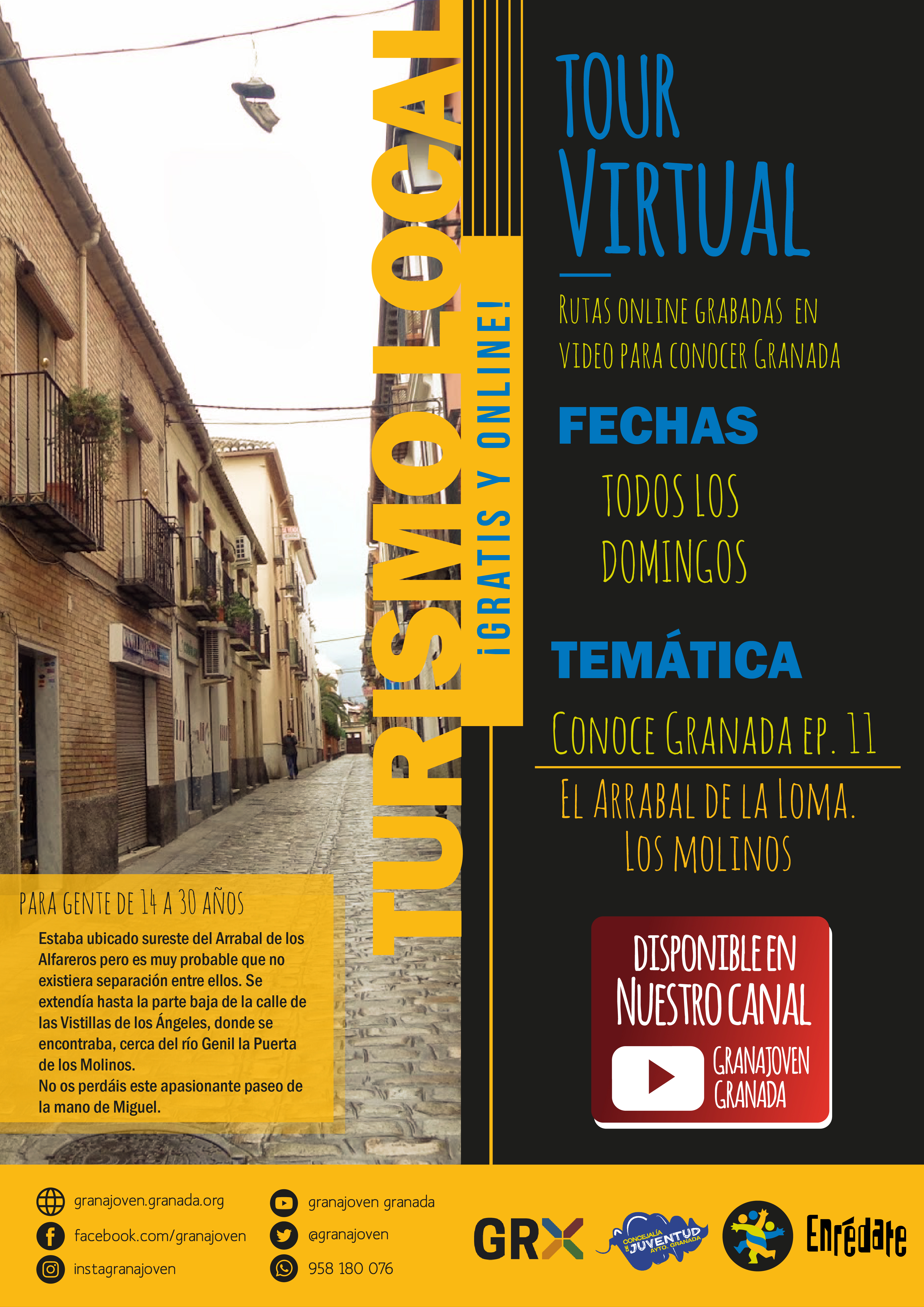 Enredate. Tour Virtual